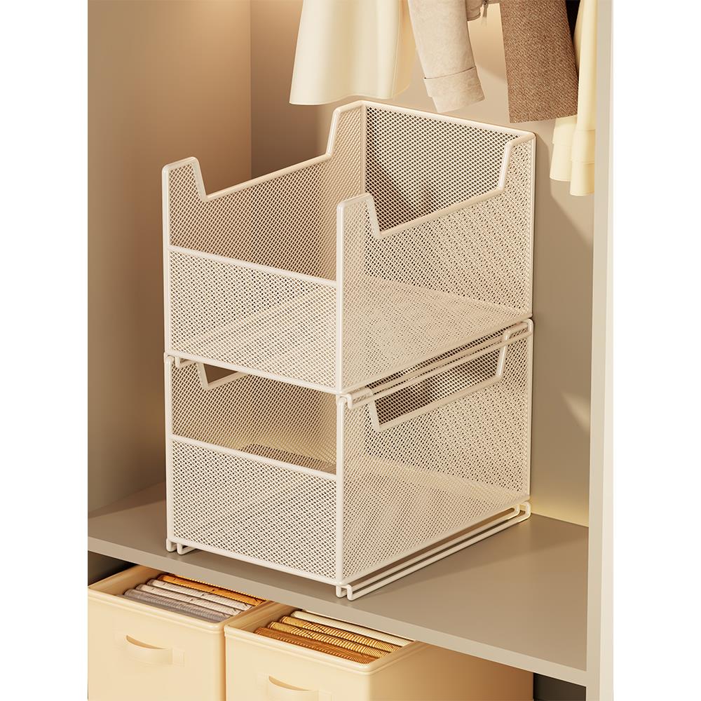 可堆放家庭内衣的大容量袜子收纳盒及内衣整理神器柜内衣收纳篮