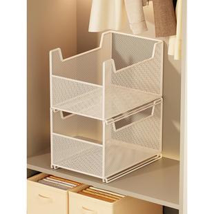 可堆放家庭内衣的大容量袜子收纳盒及内衣整理神器柜内衣收纳篮