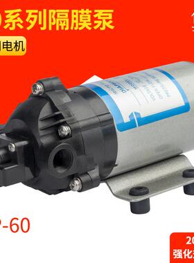 厂家微型高压隔膜泵DP-6012V扫路车喷水泵美容仪器808直流电动泵