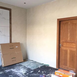 印尼菠萝格实木门门房门扇素门室内门卧室门静音免漆素门定制