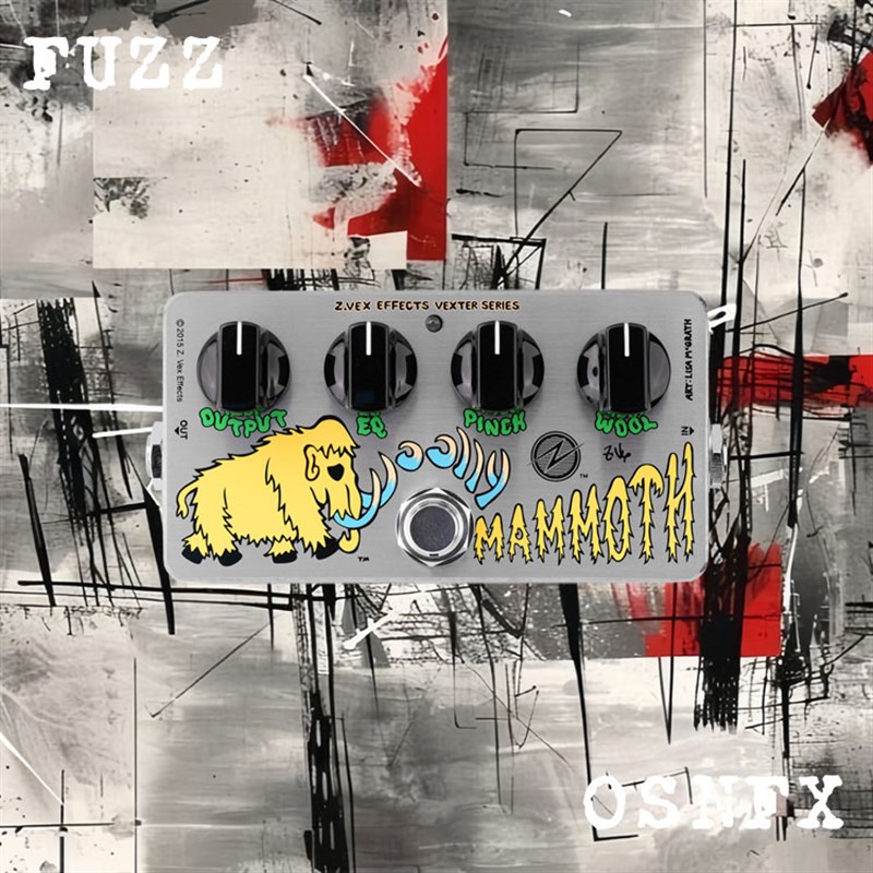 傲颂在线ZEX单块WOOLLY MMMOTH EXTER法兹失真门限均衡效果器