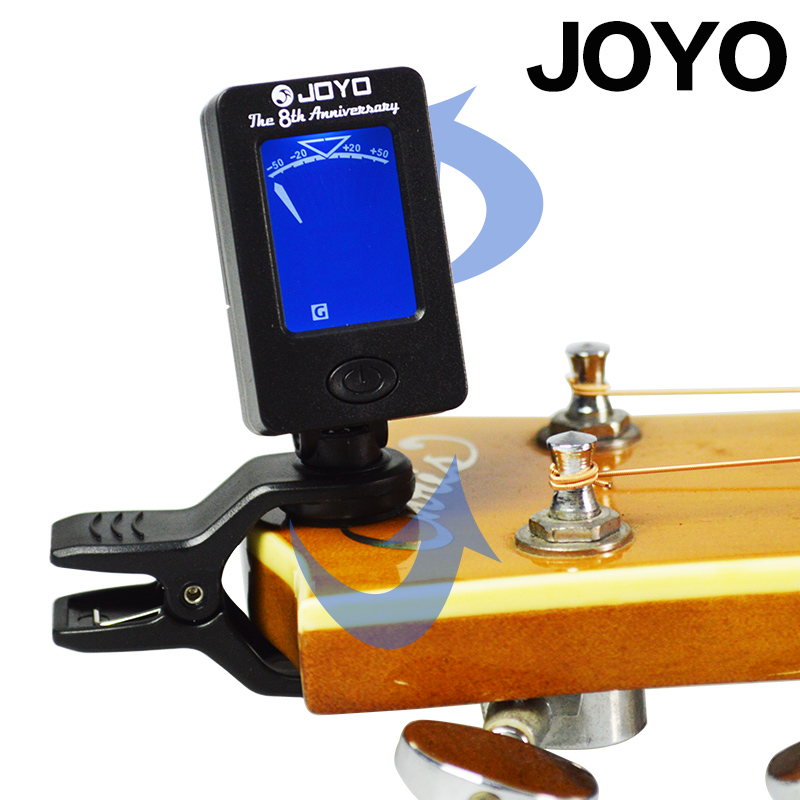 吉他调音器尤克里里通用小提琴古筝拇指琴民谣木吉它电子校音器