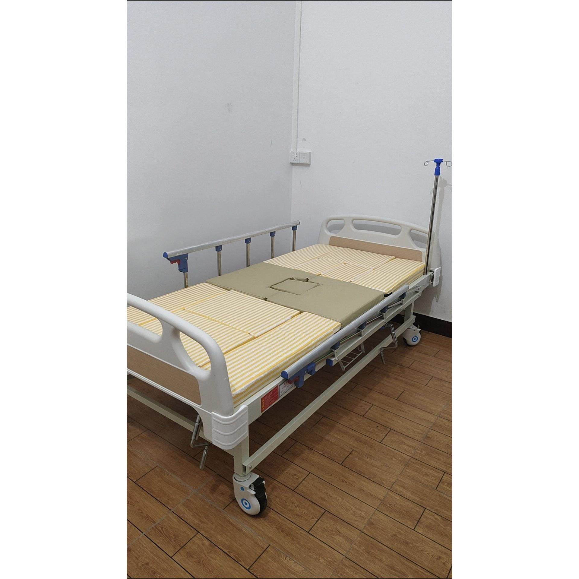 护理床床垫带便孔中曲全曲翻身垫床垫防侧滑单双摇病床棕垫海绵垫