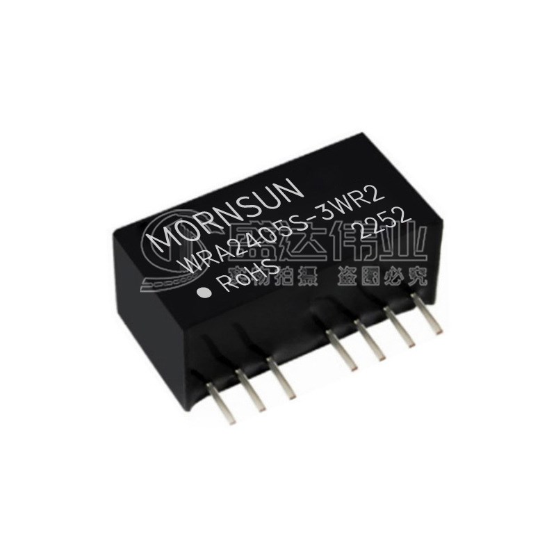 DC-DC模块 WRA2405S-3WR2 输入范围18V~36V 双组输出5V/300mA