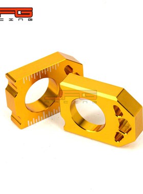 适用于RMZ250/450 RMZ450Z越野摩托车轮毂后千金CNC调链器