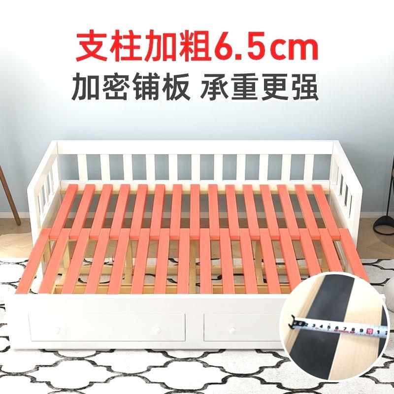 实木沙发床可折叠小户型两用客厅多功能单人坐卧家居抽拉伸缩床