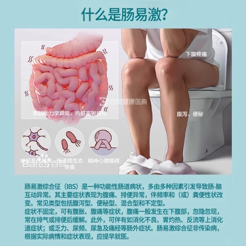 肠易激综合征综合症肚脐贴ibs腹泻肠炎鸣胀肠胃贴药房同售VQ