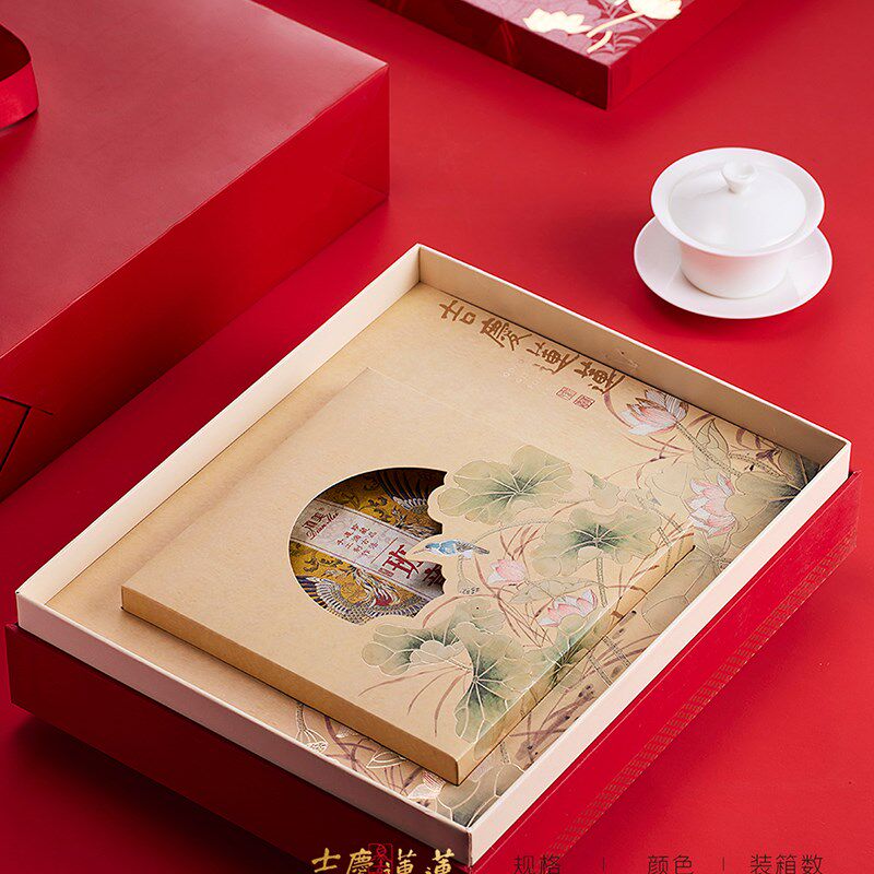 吉庆莲莲普洱茶包装盒福鼎老白茶七子饼g饼寿眉牡丹空茶饼盒子,包装,茶叶包装,淘宝优惠券,粉丝福利购,淘宝优惠卷