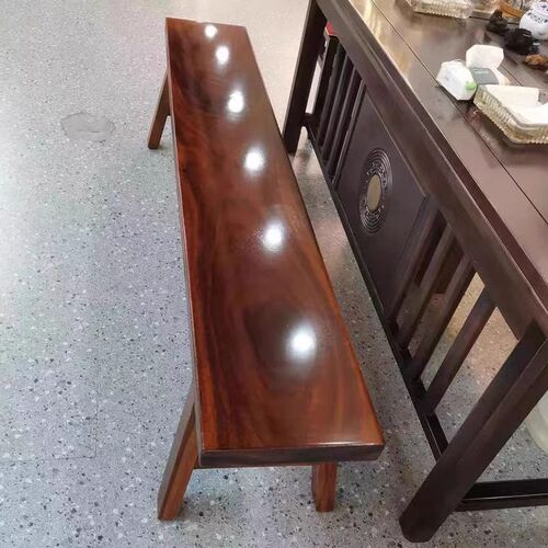 梨木茶桌矮凳休闲家具板凳实木长茶凳住宅家具