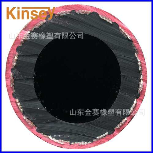KINSEY山东东营船厂用高耐磨高压加布喷砂管32mm打砂管冲砂管25mm