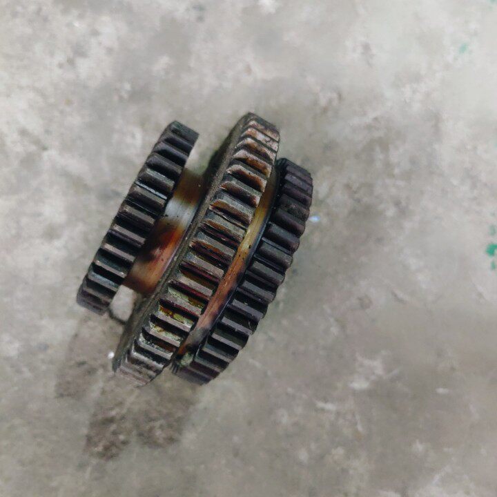沈阳机床C620-1车床配件57-2三联齿轮Z36/52/44/M2.25内孔6-42*8