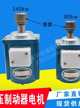 电力液压推动器/制动器电机YDT80-2 6080W140W抱闸制动器微型电机