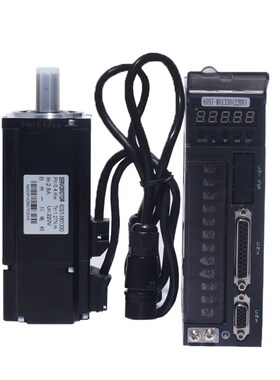 60伺服电机套装400W1.3N马达60ST-M01330带伺服驱动器A1SVD15含线