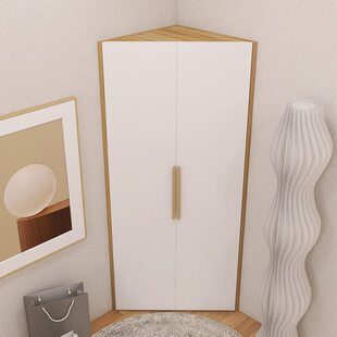 三角转角柜客厅墙角柜靠墙实木多层厨房置物架卧室90度飘窗收纳柜