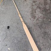 1米 3米超长拼接桨桨板划水桨压尾桨摇橹拖尾木质实木船桨可定