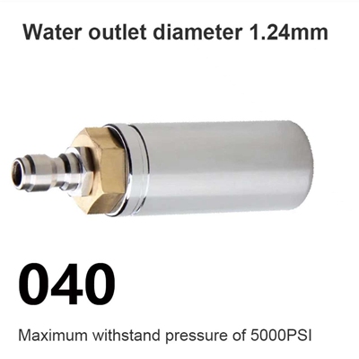 工业用超高压清洗机配件莲花360度旋转喷头5000PSI 040 350公斤