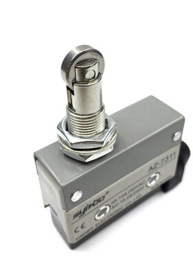 银触点微动开关AZ-7311行程限位开关CZ TZ-7311 金属滚轮一开一闭