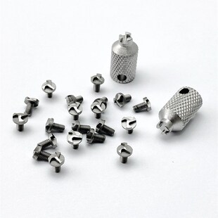 定制M2.5风车头螺丝钉 刀柄螺丝DIY折叠刀配件改装不锈钢螺钉折刀