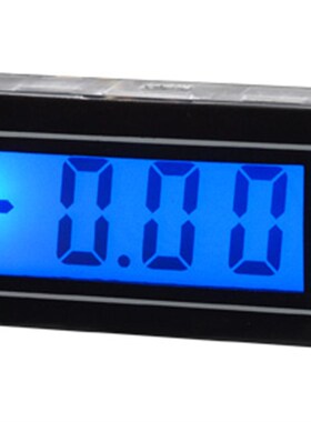 小型LCD液晶显示数显直流电压检测仪表DC50Vdc2vv20mA数字电流表