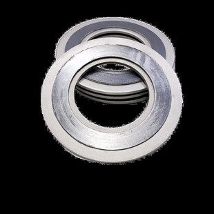 美标D型304内外环不锈钢金属缠绕垫片石墨垫高温高压法兰密封垫