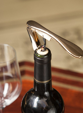 法国LAtelier du Vin复古不锈钢红酒开瓶器 便携葡萄酒开酒工具