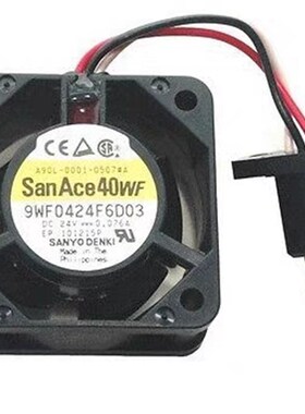 三洋 9WF0424F6D04 24v 0.076A 4020 FANUC伺服驱动器 防水风扇