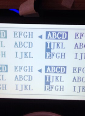 全新LMG7420PLFC-X L M G7420PLFC-X灰白液晶显示屏,保修一年