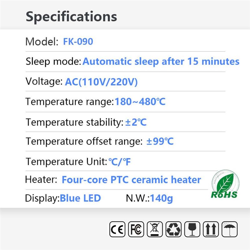 90w大功率数显可调恒温电烙铁 焊接电焊笔 电器电子维修焊接工具