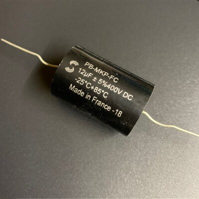 原装法国SOLEN电容12uF400v大S电容400V12UF分频胆机电容1只价格