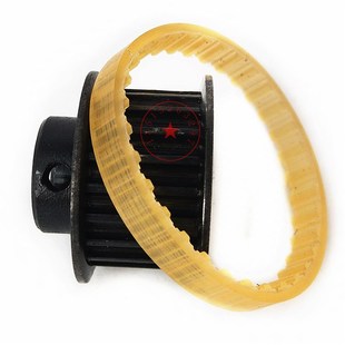 聚氨酯同步带1.5 2 2.5 3 4 5 7模 牛筋钢丝模数环形齿形工业皮带