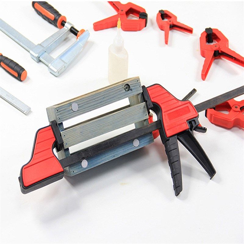 美国DURATEC木工快速夹子重型G字夹F夹拼板夹固定外撑夹C大夹钳子