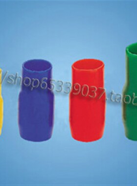 优质PVC绝缘软护套V-38冷压端子护套 PVC阻燃35平方套管色套200只