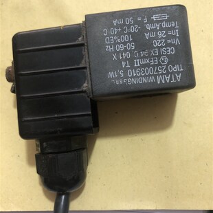 ATAM WINDINGS电磁阀防爆线圈TIPO 257003910 孔径10MM防爆线圈