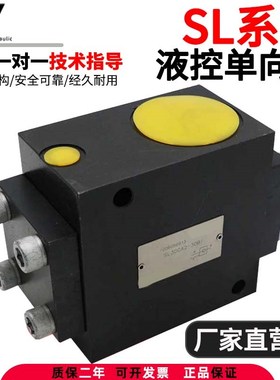 华德型液压液控单向阀SL15/20/30GA安全保压阀SV15/20/30配件大全