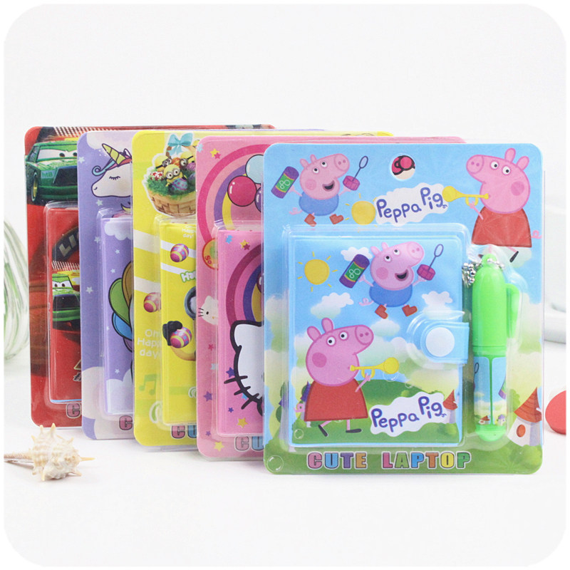 幼儿园儿童礼物学生迷你款卡通胶套笔记本圆珠笔便携本子文具套装,3C数码配件,USB多功能数码宝,淘宝优惠券,粉丝福利购,淘宝优惠卷