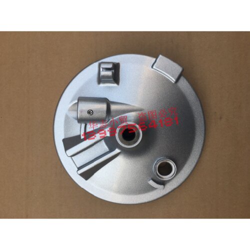 适用豪爵喜冠HJ125-2-2A-2C-2E/HJ150-2-2C-2E前刹车鼓盖鼓刹车盘