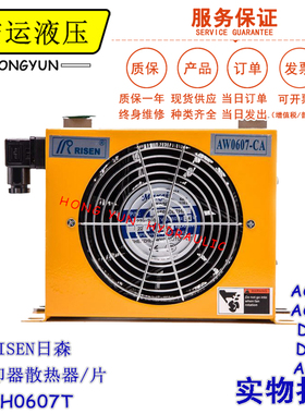 RISEN日森油冷却器AH0607T-CA风冷却器AH0607T-CA液压风冷散热器