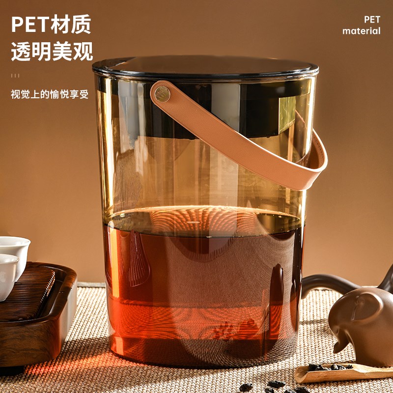 茶水桶茶渣过滤桶茶道茶台垃圾筒功夫茶具配件茶盘接排水桶废水桶