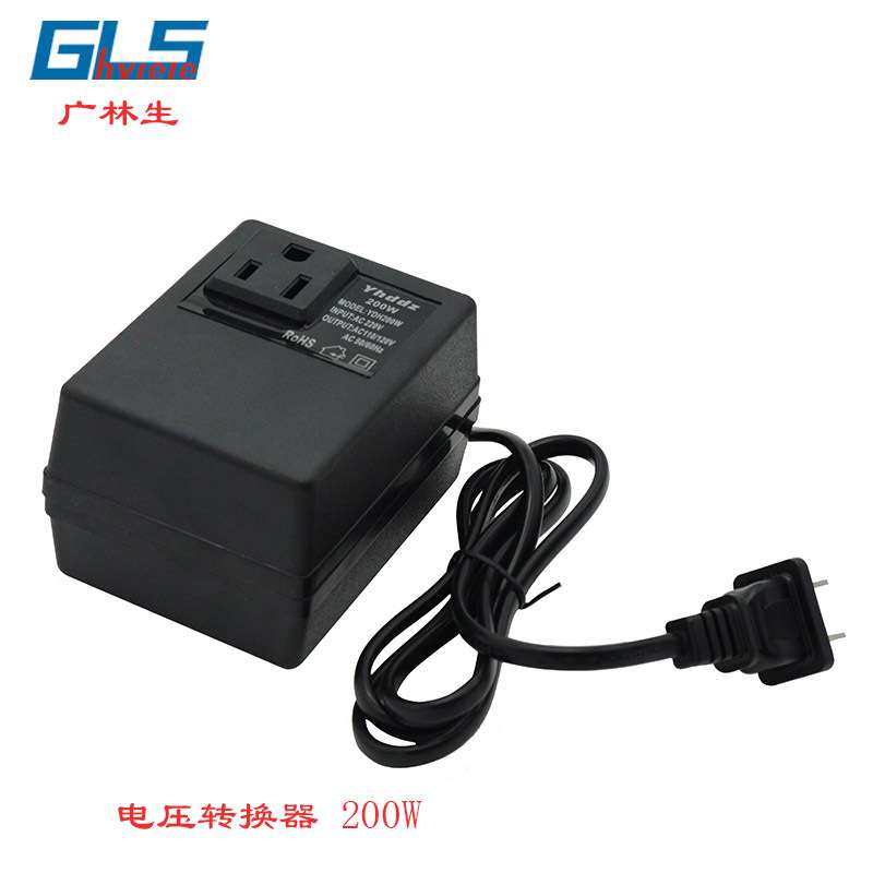 电压转换器300W  220V 240V转110V欧规 美规电源转换器低频变压器