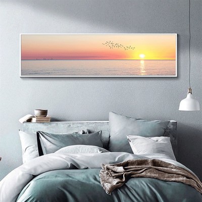 1559卧室装饰画床头挂画婚房海景客厅壁画背景墙现代简约酒店墙画