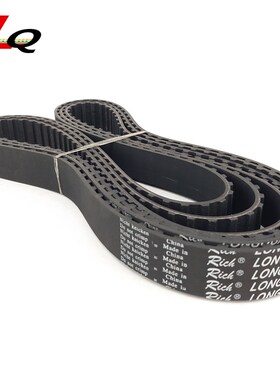 同步带 765L204梯形双面齿型传动工业皮带 DA DB加厚胶海绵彩胶