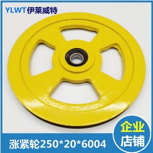 适用奥 电梯涨紧轮装 240限速器轴承6004 250 斯 置SWEET