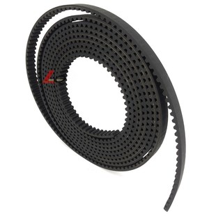 YU同步带电梯自动门雕刻机专用 S8M黑色橡胶HTD开口带RPP STS STD