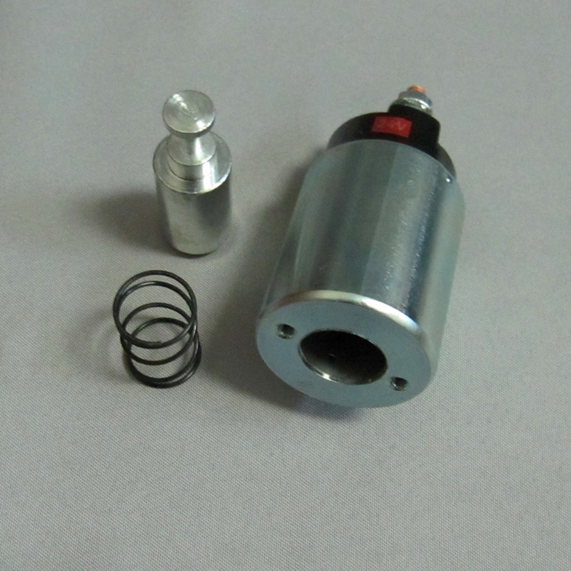 减速启动马达电磁吸铁开关12V24V百信闽仙1315起动机吸力包