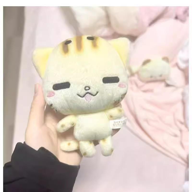 cc猫玩偶超软萌毛绒玩具小红书同款可爱烤焦猫布娃公仔少女心挂件