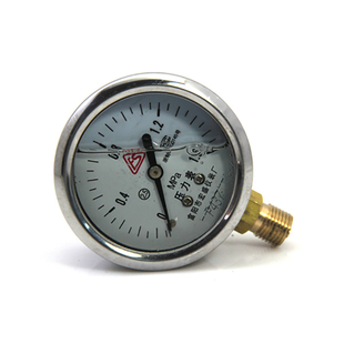 空压机压力表富阳/宏盛Y-60气压表轴向径向2分气泵风泵配件
