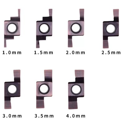 小孔径端面槽刀片GER100 GER150 GER200 GER250 GER300 -DD包邮