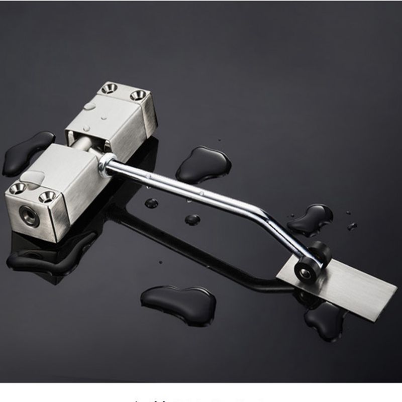 简易闭门器家用神器缓冲自动弹簧合页静音闭合器隐形门自动关门器