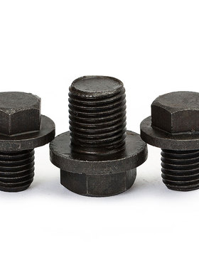 碳钢带垫外六角油塞六角喉塞螺塞堵头带垫六角头JB1000M8M10