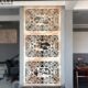 石雕花格窗梅兰竹菊透雕大理石现代浮雕镂空室内隔断庭院围墙漏窗
